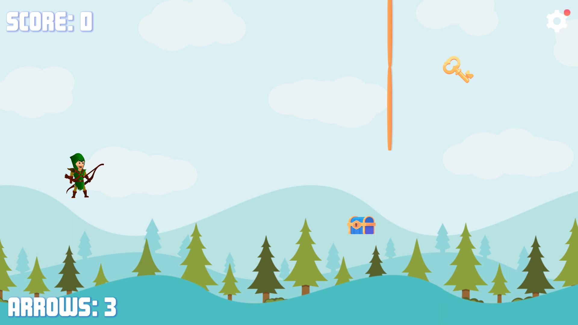 Treasure chest puzzle screen of 'Rico The Archer'
